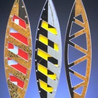3 Diatom Brooches Barricade & Truss Paramecium