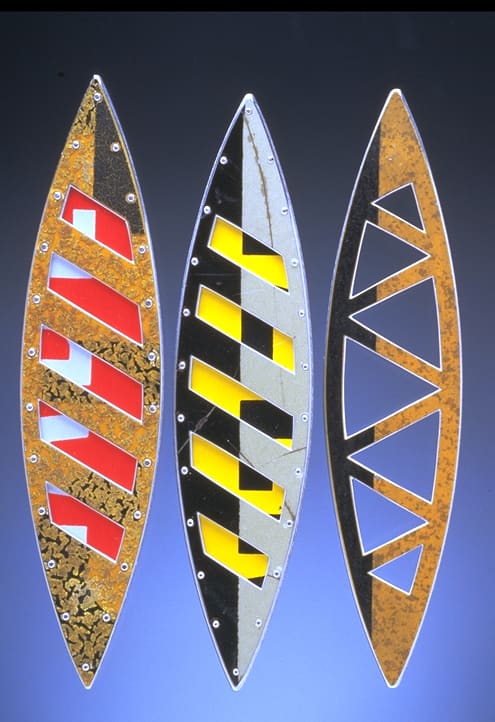 3 Diatom Brooches Barricade & Truss Paramecium