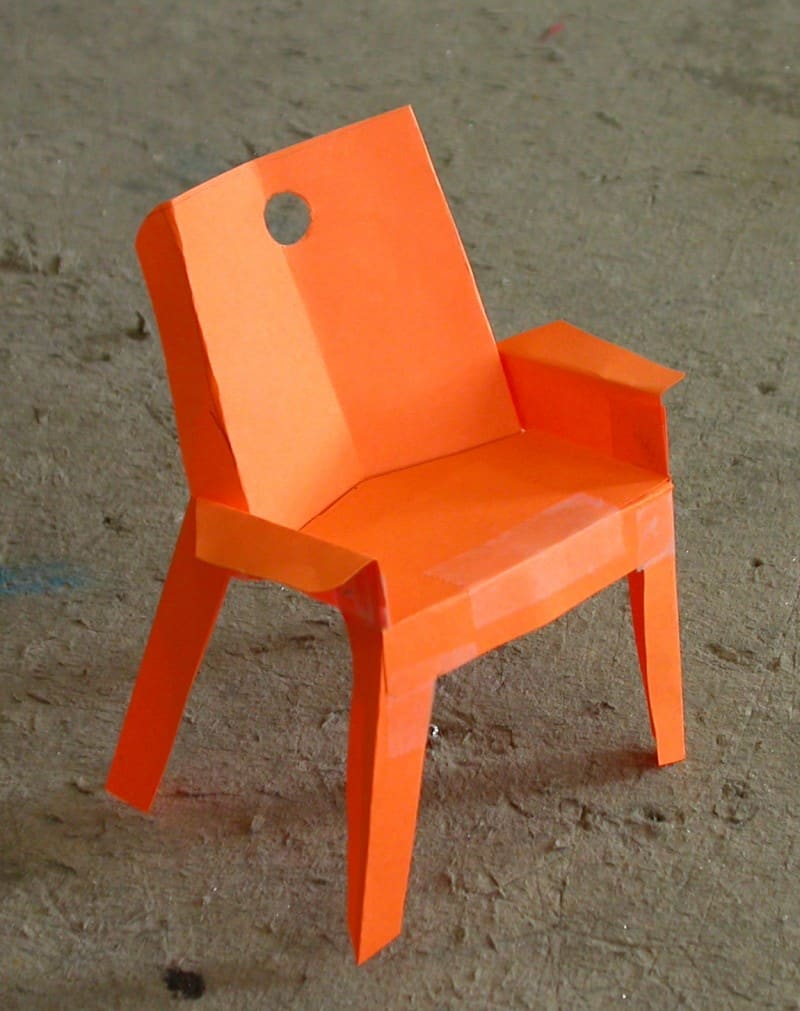 Armchair Miniature Model