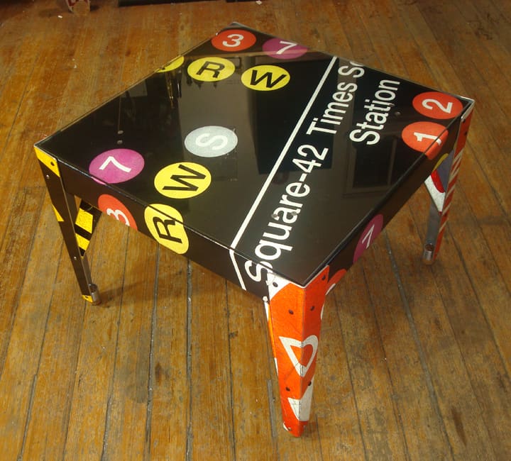NYC Transit Table: Times Square / 42nd Street Marker