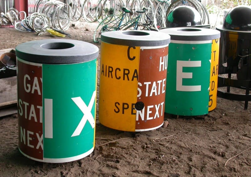 Municipal Trash Cans