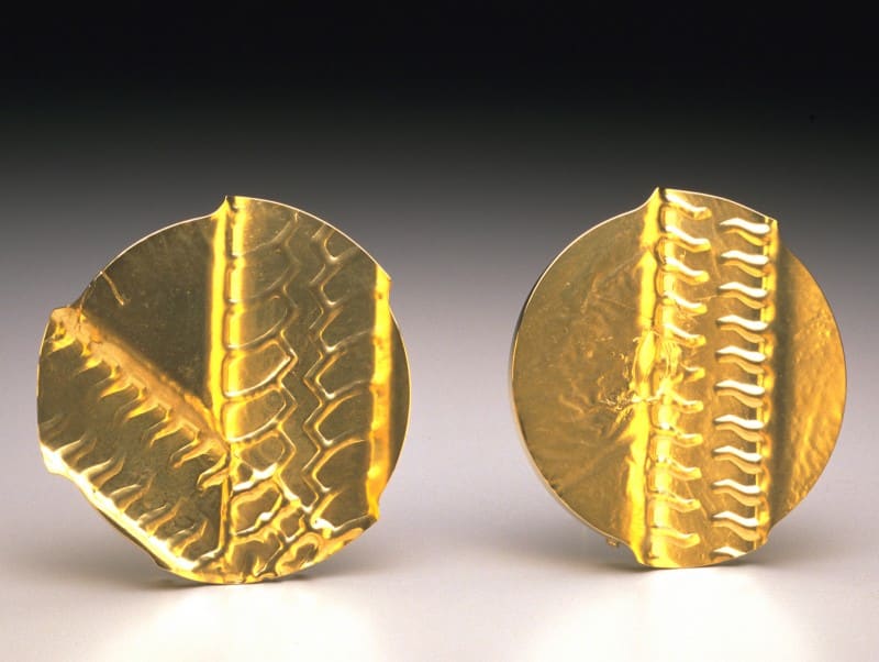 Reversed Alchemy: Intersection & Segment Tread Wear Brooches