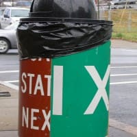 Municipal Trash Can: Gano Street