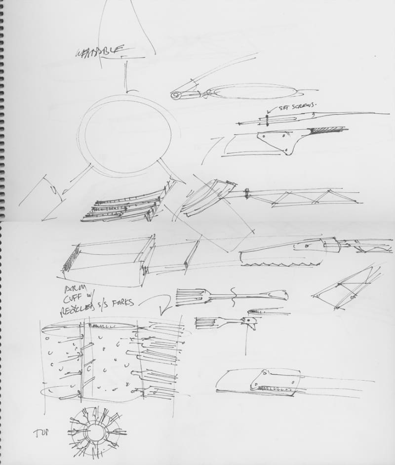Drawings for Paddle-Twist Armform