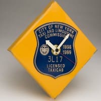 NYC Taxi Medallion Clock