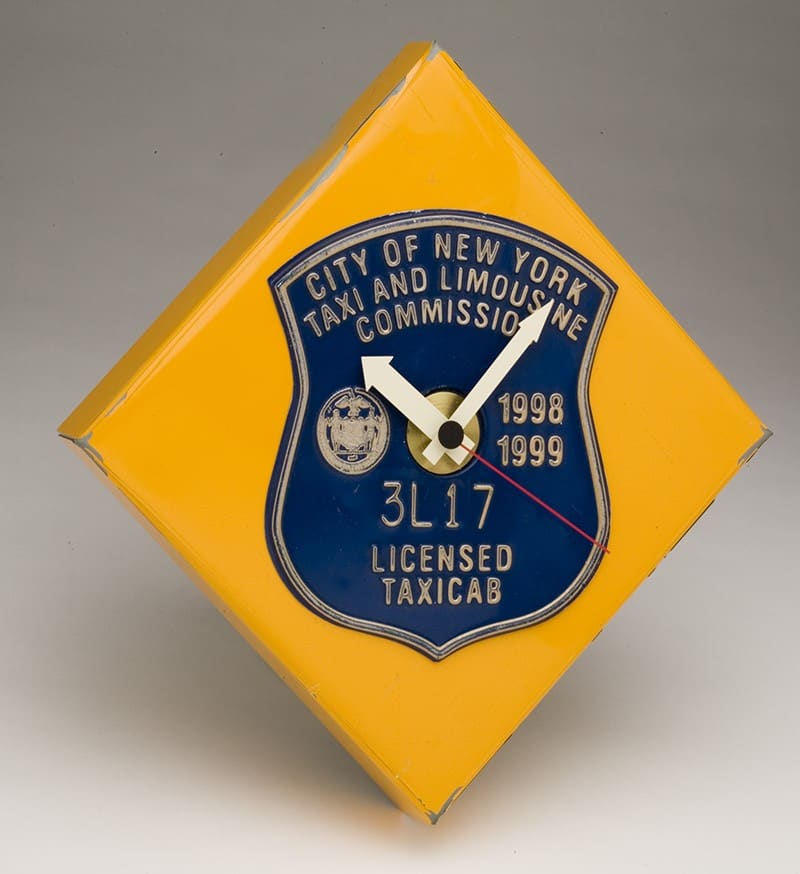 NYC Taxi Medallion Clock